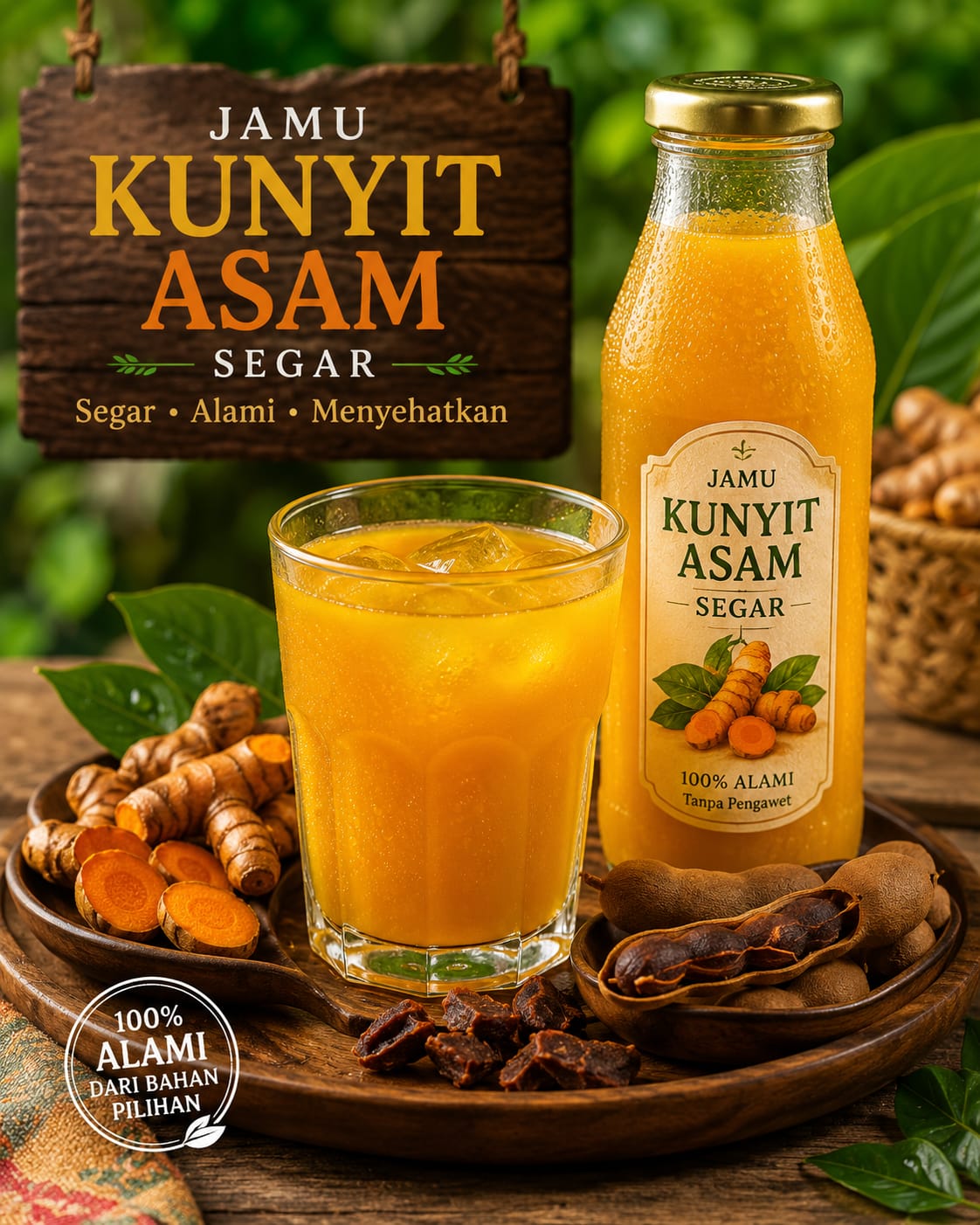 Jamu Kunyit Asam Segar