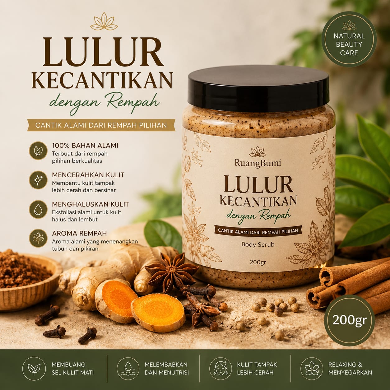 Lulur kecantikan