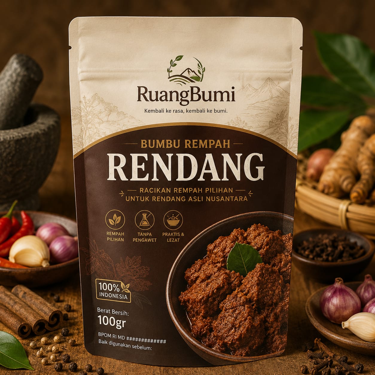 Bumbu Rempah Rendang